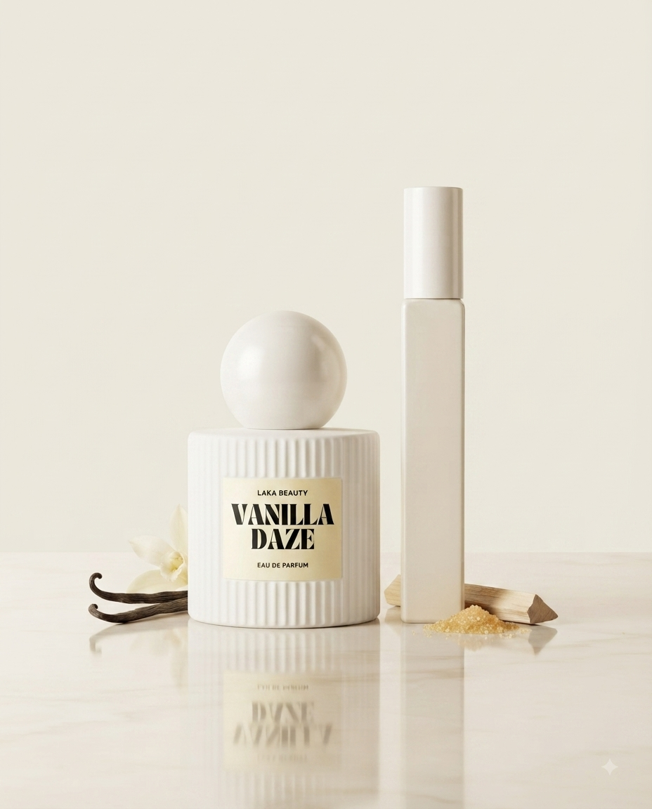 Vanilla Daze EDP Set (50ml + Refillable 10ml Travel Size)