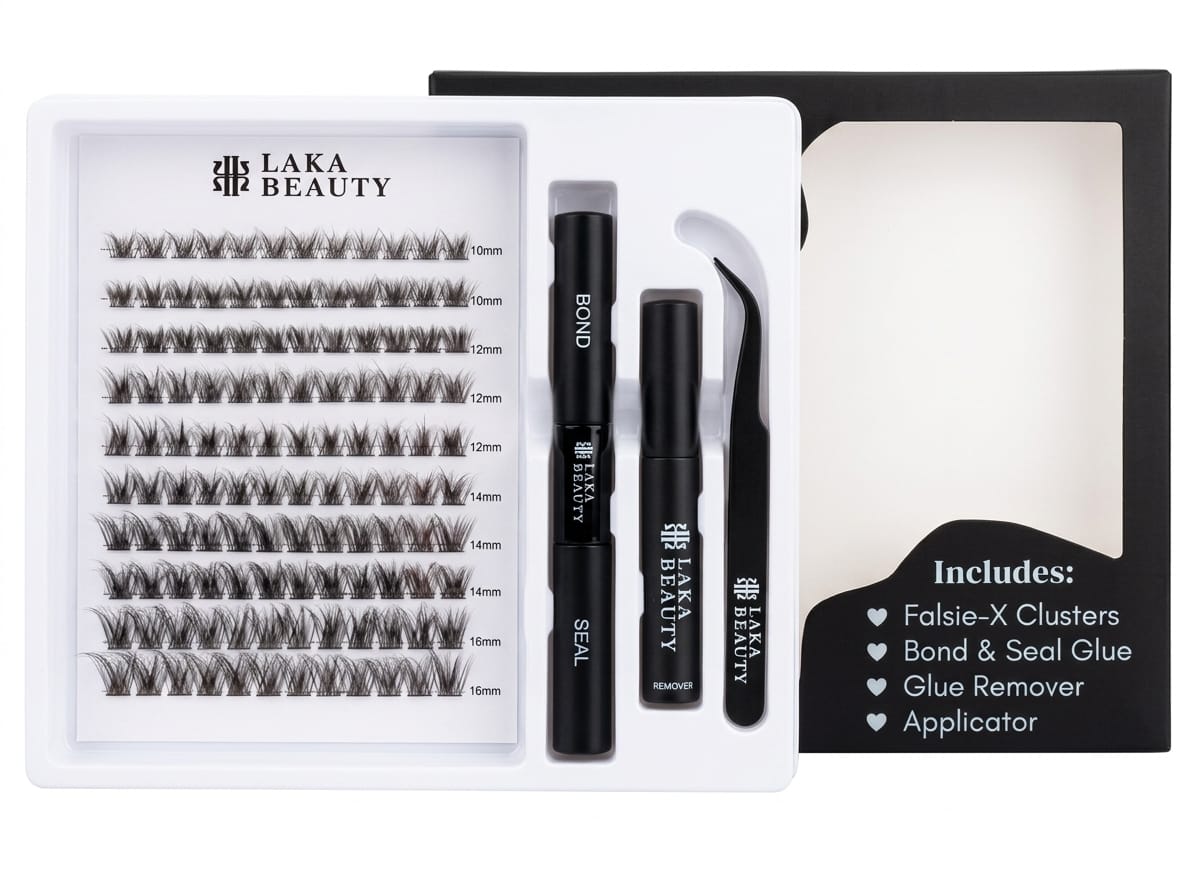 Falsie-X Cluster Lash Kit (10mm–16mm)