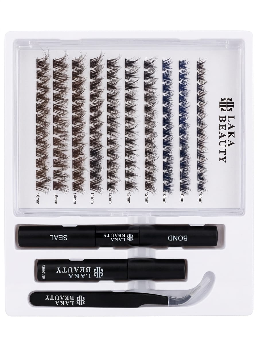 Falsie-X Cluster Lash Kit (10mm–16mm)
