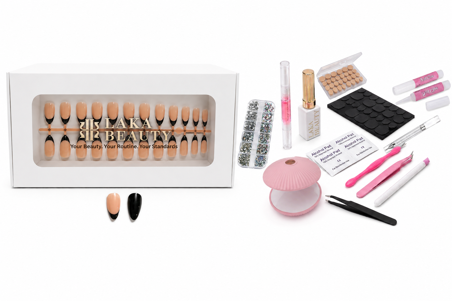 French Press-On Nails Collection