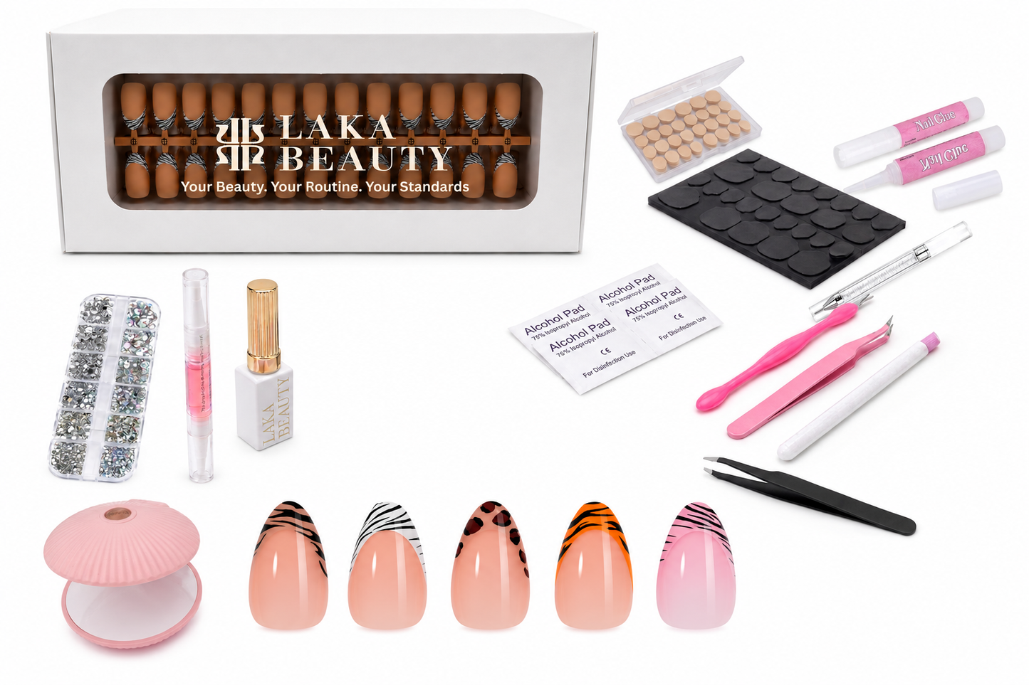 French Press-On Nails Collection