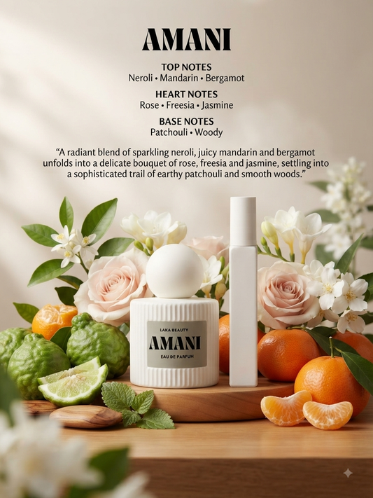 Amani EDP - 50ml with 10ml Refillable Travel Size