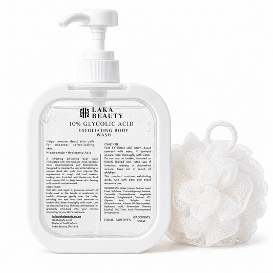 Glycolic Acid Body Wash & Loofah