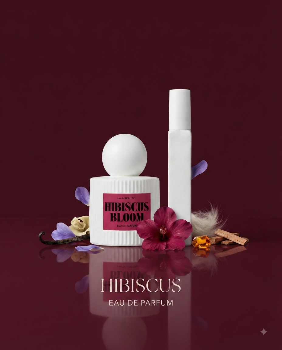 Hibiscus Bloom EDP (50ml) & Refillable Travel Size (10ml Set)