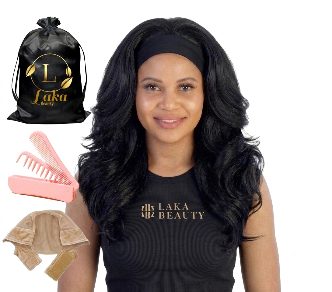Tisha Headband Wig - Yaki Texture Premium Synthetic Fiber