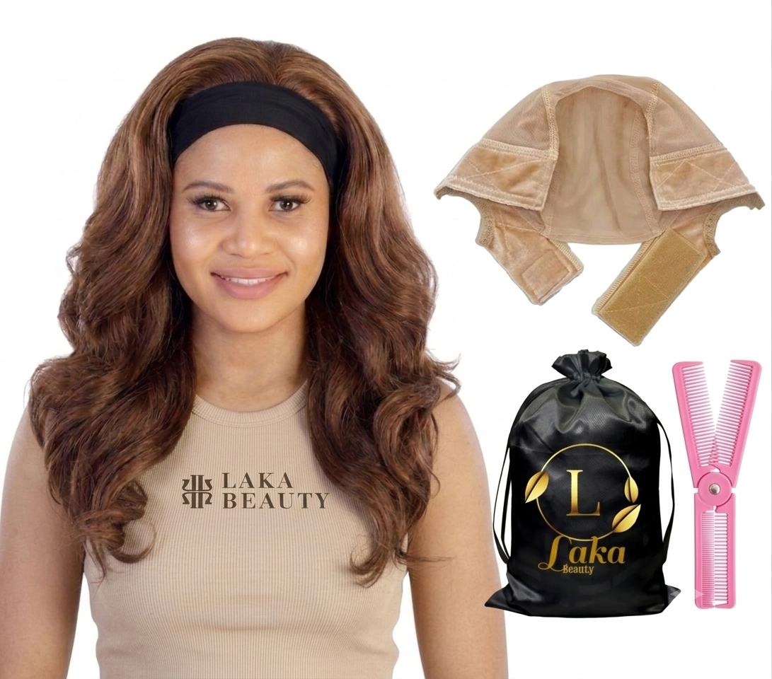 Tisha Headband Wig - Yaki Texture Premium Synthetic Fiber