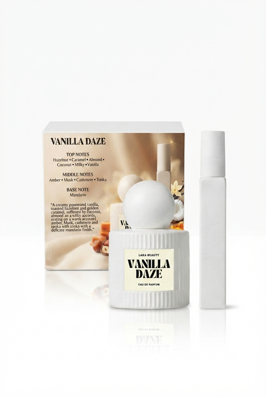 Vanilla Daze EDP Set (50ml + Refillable 10ml Travel Size)