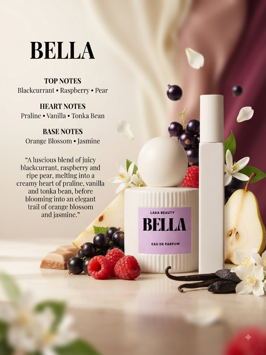 Bella EDP Set - 50ml EDP & 10ml Refillable Travel Size