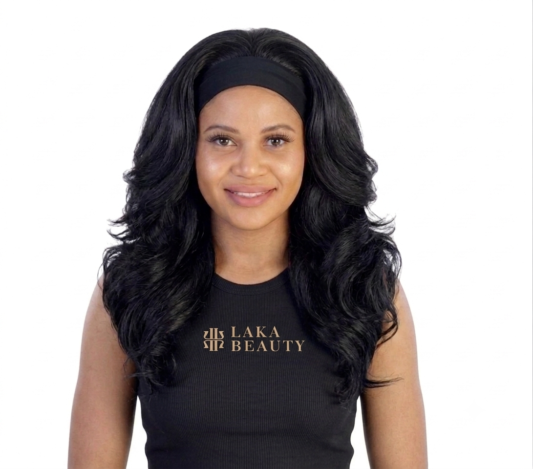 Tisha Headband Wig - Yaki Texture Premium Synthetic Fiber