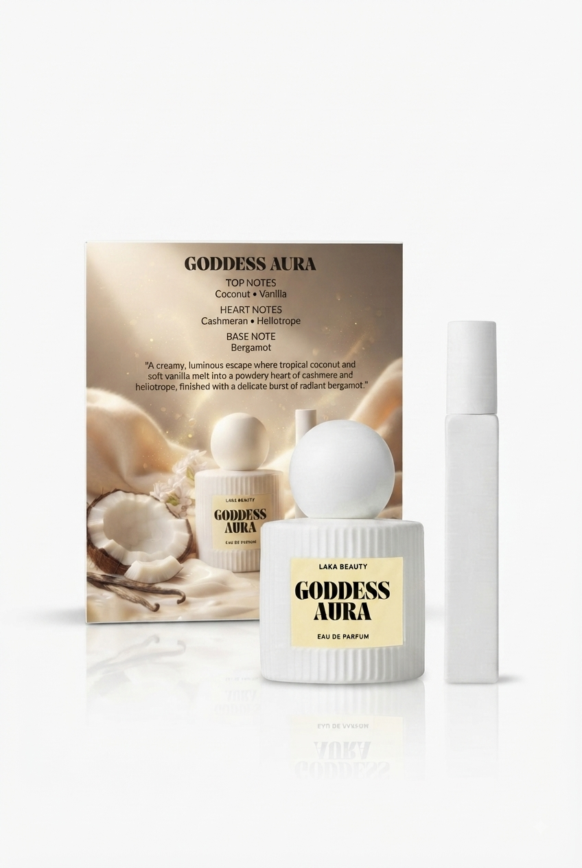Goddess Aura EDP Set - 50ml Perfume & 10ml Refillable Travel Size
