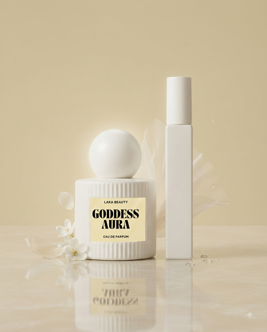 Goddess Aura EDP Set - 50ml Perfume & 10ml Refillable Travel Size