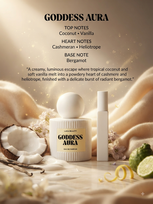 Goddess Aura EDP Set - 50ml Perfume & 10ml Refillable Travel Size